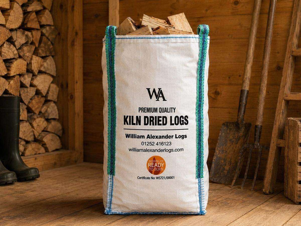 Kiln-dried firewood